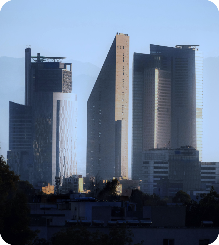 Fondo para sección de empresas en Megacity